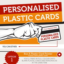Plastic Card Printing Infographic