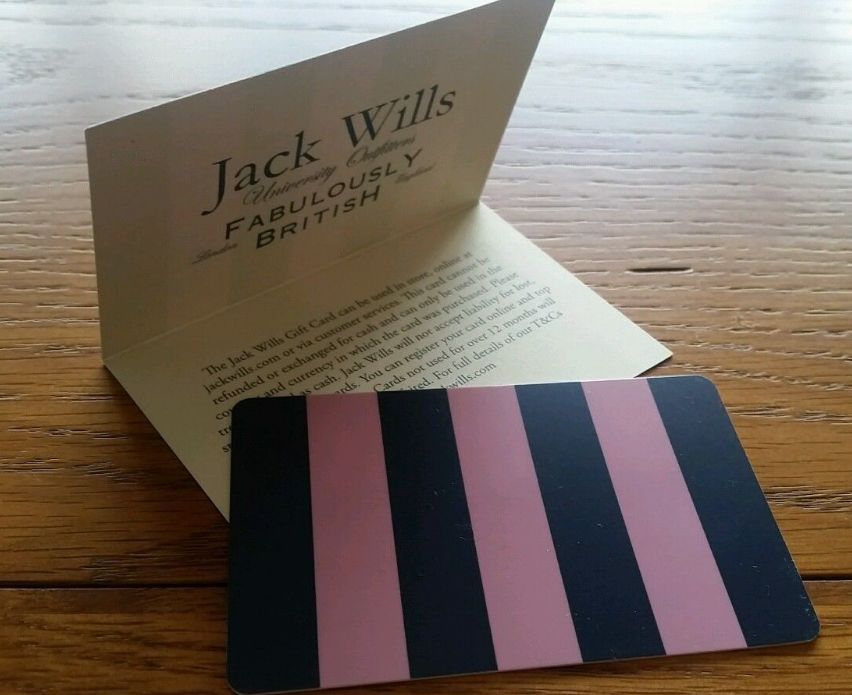 Jack Wills Gift Card